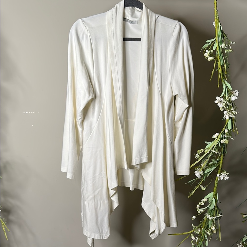 Bryn Walker Cream Cardigan Sweater
